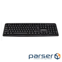 Клавіатура Grunhelm KB-101WD USB UA Black (109327)