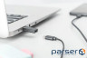 Адаптер DIGITUS USB-A > USB-C (M/F), 3A, 5GB, ver. 3.0 (AK-300524-000-S)