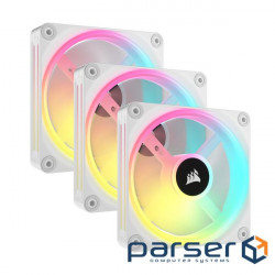 Вентилятор Corsair iCUE Link QX120 RGB PWM PC Fans Starter Kit with iCUE Link System (CO-9051006-WW)
