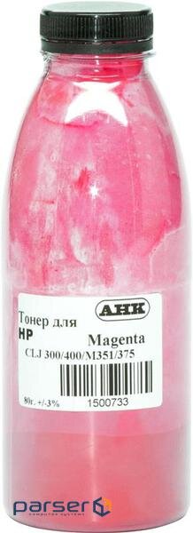 Тонер HP LJ Pro300/400, LJ Pro M351/M375 80г Magenta AHK (1500733)