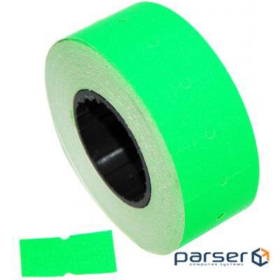 Етикет-стрічка Aurika 21х12 green (2112G)