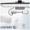 Концентратор AXAGON USB-C to 2xUSB-A + HDMI + RJ45 + SATA M.2 + PD 100W 0.18m grey (HMC-6M2)