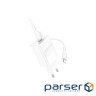 Зарядний пристрій BOROFONE USB-C PD20W + cable USB-C to Lightning white (6941991111419)