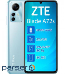 Термінал ZTE A72S 4/128GB Blue ZTE A72S 4/128GB Blue
