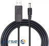 Кабель перетворювач USB-DC 5v-12v (1m) (USBDC512)