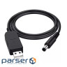 Кабель перетворювач USB-DC 5v-12v (1m) (USBDC512)
