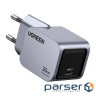 Зарядний пристрій Ugreen USB-C PD30W GaN X703 gray (35006)