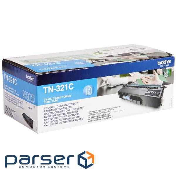 Cartridge Brother HL-L8250CDN cyan (1 500стр) (TN321C)
