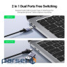 Перехідник USB/USB-C to HDMI 4K/60Hz Ugreen (40189)