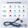 Перехідник USB/USB-C to HDMI 4K/60Hz Ugreen (40189)