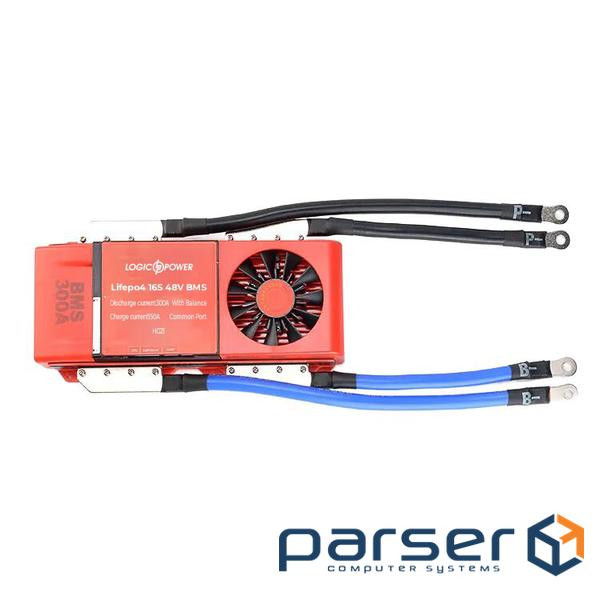 Smart BMS плата LP LiFePO4 48V 16S Dis 300A Ch 150A CAN+Bluetooth (19360)