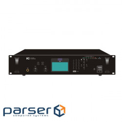 Підсилювач потужності 350 Вт з IP мережним адаптером ITC T-77350B (4-16 Ом, 70/100 В, рековий )
