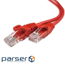 Patch cord red 0.5m EServer UTP CAT5e (UTP CAT5e 0.5m Red)
