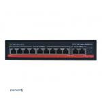 POE CCTV комутатор FoxGate S5809P-E2 (96W)