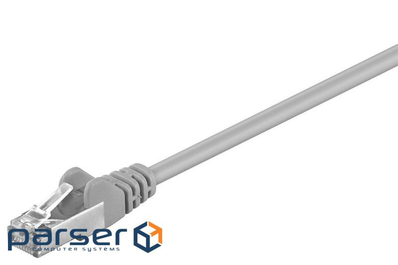 Патч-корд екранованому RJ45 SFTP5e 10.0m,patch AWG26 D=5.5mm 2xS Protect,сірий (75.05.0149-10)
