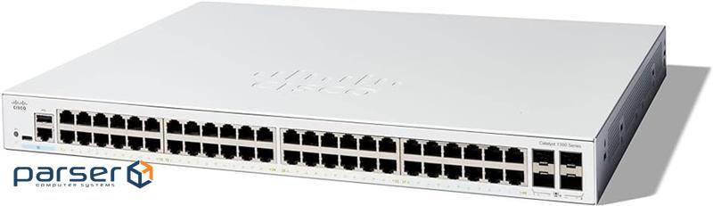 Комутатори Cisco Catalyst 1200 48xGE, 4x10G SFP+ (C1200-48T-4X)