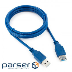 Подовжувач VOLTRONIC USB 3.0 AM/AF, 1.5m, Blue, Q200 (YT-3.0AMAF-1.5BL) (YT (YT-3.0AMAF-1.5BL Blue)