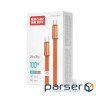 Дата кабель USB-C to USB-C 1.0m 5A 100W ultra-thin orange ColorWay (CW-CBPDCC100-OR)