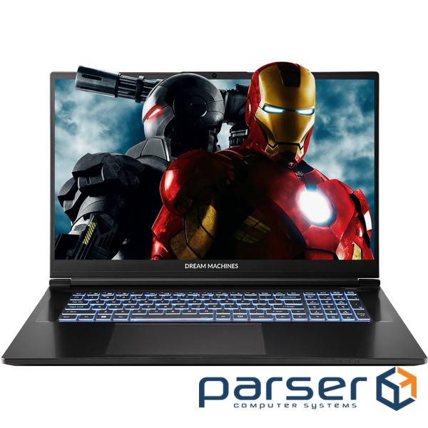 Dream Machines RG5060-17UA33 17.3” QHD 165Hz, 300n/i7-14700HX/32 GB/SSD 2TB/RTX5060/GLAN/DOS