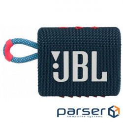 Acoustic system JBL Go 3 Blue Coral (JBLGO3BLUP)