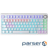 Клавіатура дротова AULA F75 White keycap KRGD red EN/UA (6948391203225)