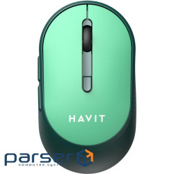 Мишка Havit HV-MS78GT Wireless Black-Green (6939119041236)