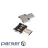 Перехідник OTG Micro to USB AF Lapara (LA-OTG-microUSB-adaptor) (LA-OTG-USB-adaptor)