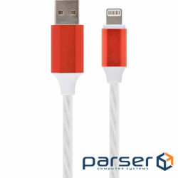 Date cable USB 2.0 AM to Lightning 1.0m 2A Cablexpert (CC-USB-8PLED-1M)