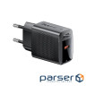 Зарядний пристрій Acefast A102 USB-C PD30W GaN Black (6974316283287)