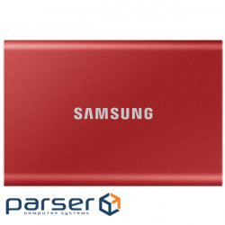 Portable SSD SAMSUNG T7 500GB Red (MU-PC500R/WW)