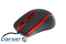 Миша Havit HV-MS753 Black/Red, Optical, USB, 1000 dpi (6950676221787)