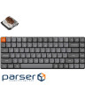 Клавіатура бездротова Keychron K3 Max Gateron Brown Switch Black RGB (K3M-H3-UA)