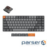 Клавіатура бездротова Keychron K3 Max Gateron Brown Switch Black RGB (K3M-H3-UA)