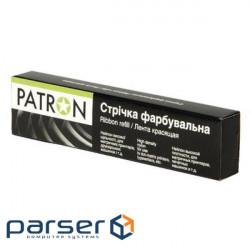 Стрічка до принтерів 13мм х 16м Refill STD Black п.м. Patron (12.7x16-ПМ / RM) (RIB-PN-12.7x16-ПМ -B)