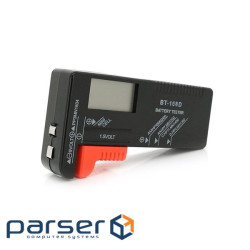 Тестер ємності BT-168D цифровий для акумуляторних батарей AA / AAА / D / C / серії AG, 1,5V та 9V 9V