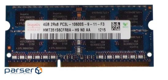 Пам"ять Hynix 4 GB SO-DIMM DDR3L 1333 MHz (HMT351S6CFR8A-H9)
