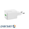 Мережевий зарядний пристрій ColorWay, White, 18 Вт, 1xUSB (QC3.0), Auto ID (CW-CHS063Q-WT)