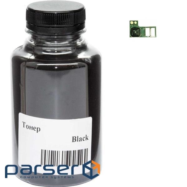 Тонер Canon i-Sensys LBP-112/113/MF112/113, Black 50г +chip 1.6K AHK (3203473)