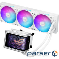 Система водяного охлаждения Asus ROG Ryuo IV 360 ARGB White (90RC01N2-B0EAY0), Intel: 1851/1700/1200