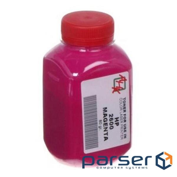 Тонер HP CLJ 1600/2600/2605, 80г Magenta AHK (1500810)