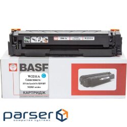 Картридж BASF HP CLJ M255, MFP M282/M283 W2211A Cyan, without chip (BASF-KT-W2211A-WOC)