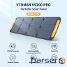 Сонячна панель Vtoman 200W 19V IP67 MC-4/Anderson/XT60/DC5521 (VS200)