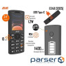 Мобильный телефон 2E E240 2025 Dual Sim Black (794300867202), 2.4" (320х240) TN / кнопочный моноблок