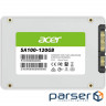 Накопичувач SSD 2.5" 120GB Acer (SA100-120GB)