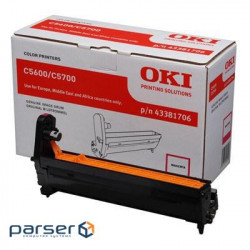 Картридж OKI EP-CART Magenta forC5600/ 5700, 20 000 Pages EP-Cart-M-C5600/ 570 (43381706)