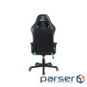 Геймерське крісло GameMax GCR09 Green Gaming Chair зручне ергономічне геймерське крісло GCR09 Green GCR09 Green