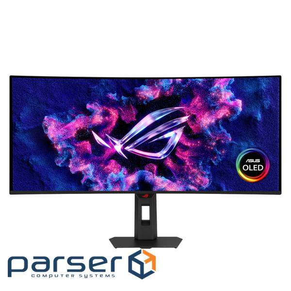 Монітор ігровий вигнутий QD-OLED 34",3440*1440,280 Гц ASUS XG34WCDMS (90LM0D20-B01971)