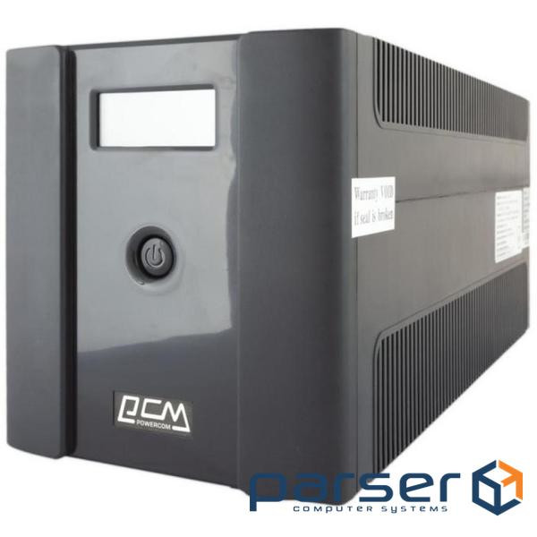 Джерело безперебійного живлення Powercom RPT-2000AP LCD SCHUKO