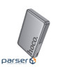 Батарея універсальна HOCO 10000mAh Sunlight PD/20W Magnetic with stand Metal Grey (Q36A / 714987)