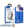 Батарея універсальна HOCO 10000mAh Sunlight PD/20W Magnetic with stand Metal Grey (Q36A / 714987)